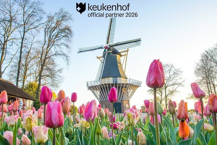 Amsterdam: Keukenhof Entry & Shuttle Bus with Flexible Return