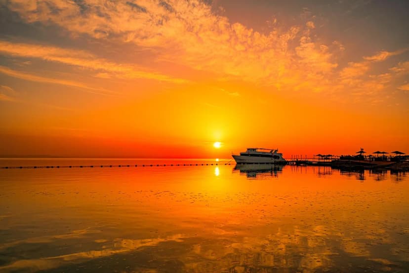 sea, egypt, hurghada, dawn, sky, nature, carabelle, beach, sun, morning